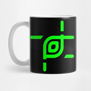 p letter Mug